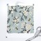Vintage Inspired Modern Farmhouse Painted Honeybee White Floral Botanical Pastel Blue Custom Pre-pasted Wallpaper by Spoonflower Pre-Pasted Wallpaper 2FT Wide